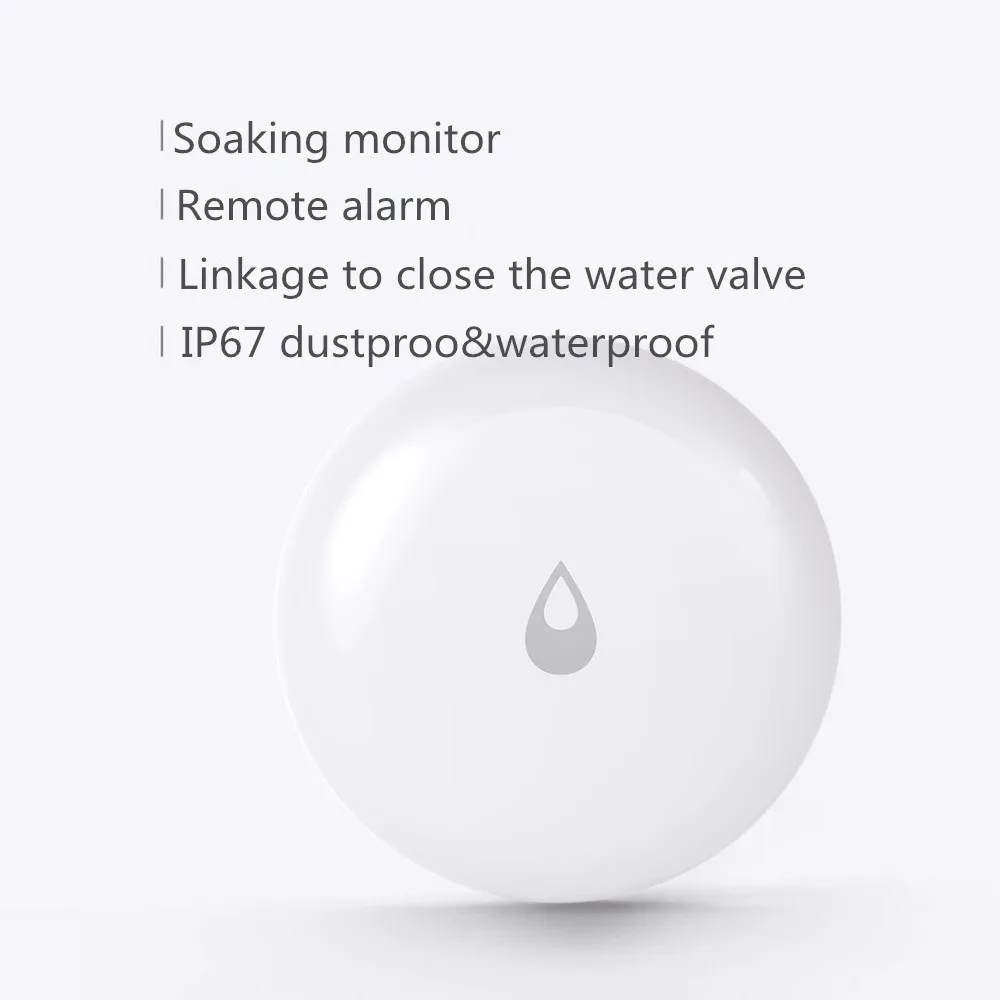 Xiaomi Mijia Aqara датчик погружения воды детектор утечки воды для дома удаленный сигнал безопасности замачивания сенсор