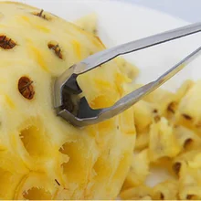 Резак Ананас Семена для удаления кухонных инструментов нож для чистки глаз из нержавеющей стали домашний зажим практичный кухонный обеденный бар