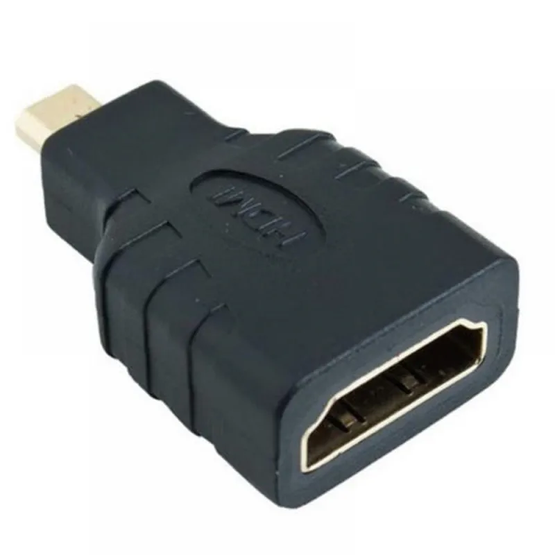 Горячая Micro HDMI(тип D) Мужской к HDMI(тип A) Женский разъем адаптера для мобильного телефона с разъемами Micro HDMI