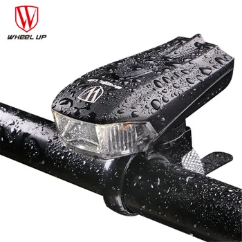 

WHEEL UP 2018 LED USB Rechargeable Bike Light Front Bicycle Head-lights Waterproof MTB Road Cycling Flash-light Touch Night Safe