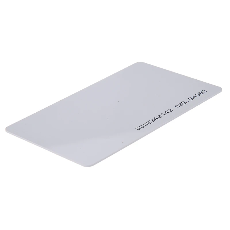 125 кГц доступ к двери Близость RFID карты Wht 10 шт