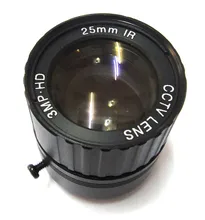 HD 3mp 25mm Lens CCTV Fixed Iris IR Infrared CS Mount view 70m For CCD IP Camera