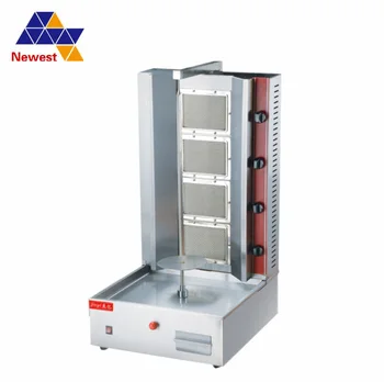 

Two burners sharwarma machine Gas Doner kebab machine gas gyros grill