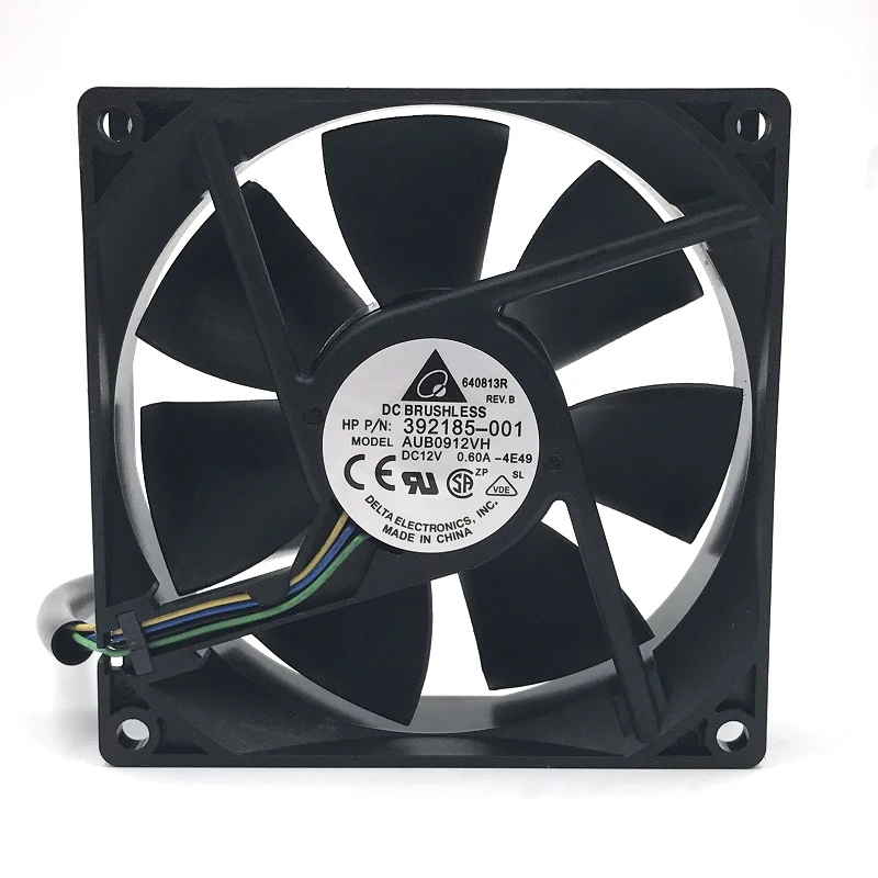 العلامة التجارية دلتا AUB0912VH 392185-001 9225 12 V 0.60A 4 دبوس pwm الكمبيوتر وحدة المعالجة المركزية مراوح التبريد العلامة التجارية دلتا AUB0912VH 392185-001 9225 12 V 0.60A 4 دبوس pwm الكمبيوتر وحدة المعالجة المركزية مراوح التبريد