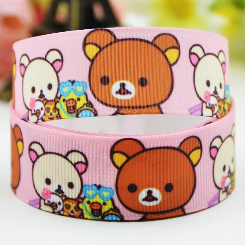 7/8 '✢ мм 1&quot 25 1-1/2 &quot38 3&quot 75 Rilakkuma принты с героями из мультфильма корсажная