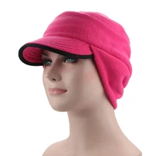 Новые осенне-зимние мужские и женские уличные флисовые шапки-бомберы в Корейском стиле с защитой ушей, ветрозащитные теплые шапки для пары