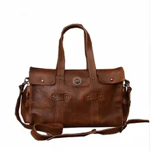 Винтажная Дорожная сумка из натуральной кожи для мужчин и женщин, мягкая спортивная сумка из натуральной кожи, сумка для багажа, дорожная сумка, деловая дорожная сумка, сумка-тоут для выходных