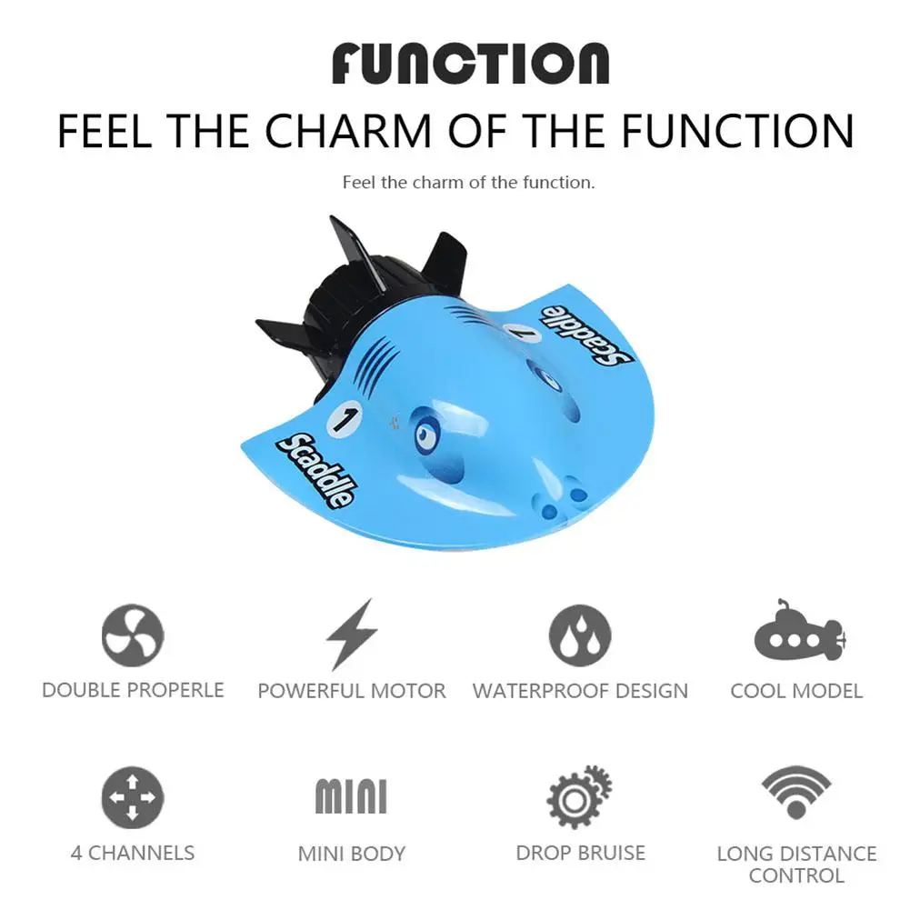 LeadingStar скорость радио электрический RC лодка мини туристическая подводная лодка создать Гоночные Игрушки дистанционное управление корабль