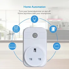 Smart Wifi wireless Power Socket Plug Wireless Switch Remote Controls Support Amazon Alexa by IOS Pad