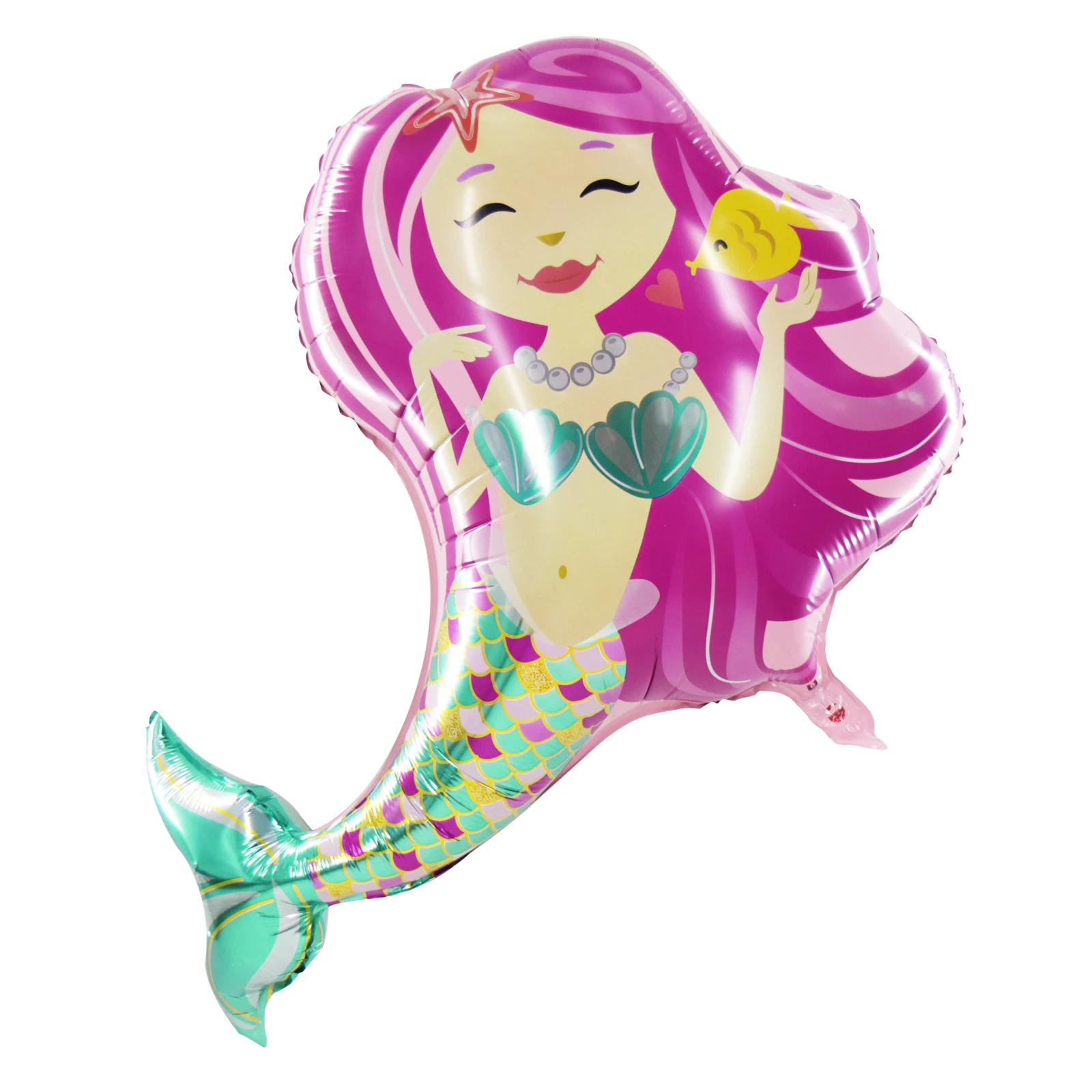 Lovely Mermaid tail balloon Girl Birthday Party Babay Shower Decoration Large Cartoon Little Mermaid Balloons Toys Party Supply