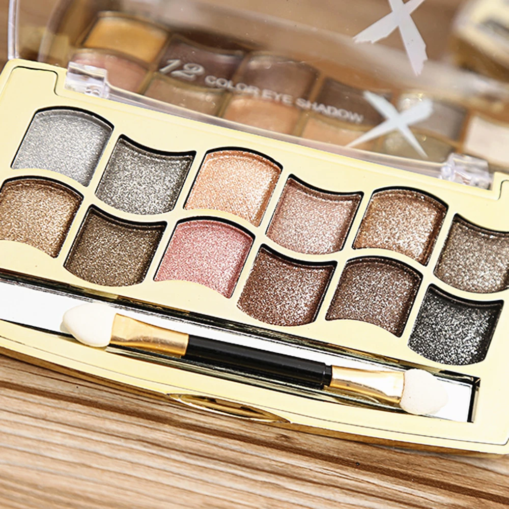New 12 Colors Eye shadow Palette Cosmetic Long lasting Makeup Eyeshadow