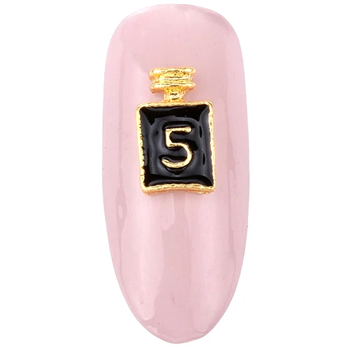 10 шт неоновый череп с короной духи золотые металлические украшения для ногтей Хэллоуин дизайн для дизайна ногтей Y292~ 299 - Цвет: Y296