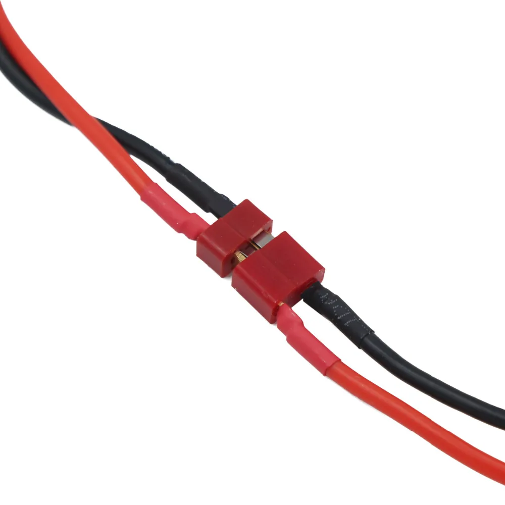 1 шт. Т разъем штекер гнездо с корпусом 10 см силиконовый провод 12AWG запчасти для FPV