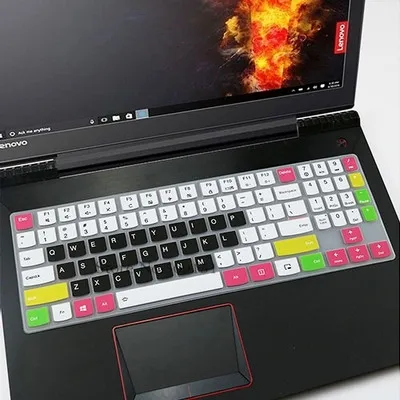 Soft Silicone Keyboard Cover For 15.6 Inch For Lenovo Legion Y720 Y530 Y520 15 Y520-15IKB R720 15IKB R720-15IKB Gaming Laptop - Цвет: Color 2