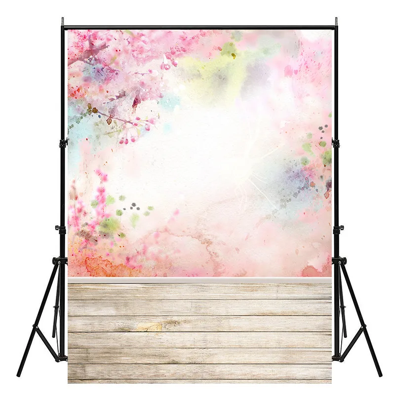 

3x5FT Romantic Flower Wall Board Photography Background Backdrop Wedding Baby Couple Photo Studio Props Photobooth Props