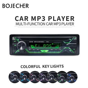 車ラジオ 1din プレーヤー Bluetooth Autoradio ステレオ 12 12v ダッシュ MP3 マルチメディアプレーヤーサポート FM/MP3/ WMA/USB/SD カード