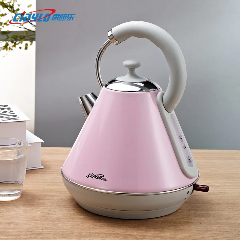 Cidylo 220 л в, электрический чайник, Ручной Кухонный чайник с температурой нагрева, автоматический чайник с защитой от воды