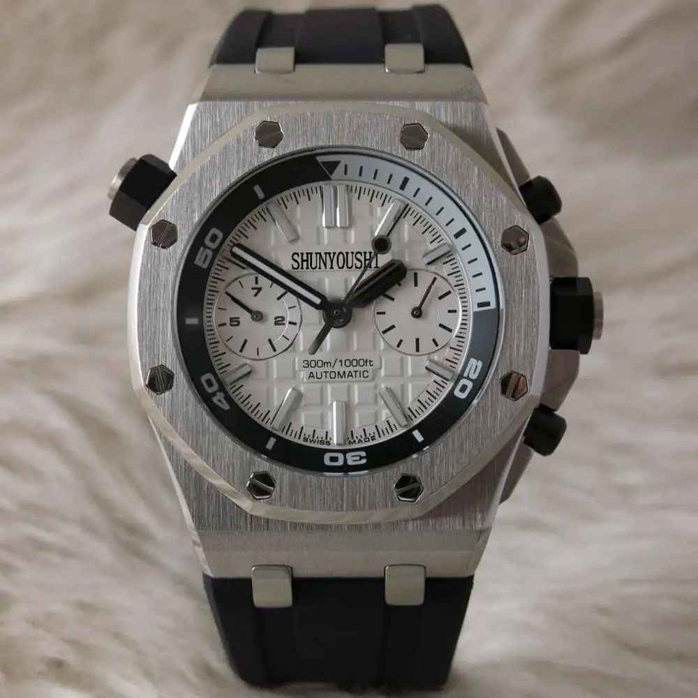 WG06380 Mens Watches Top Brand Runway Luxury European Design Automatic Mechanical Watch
