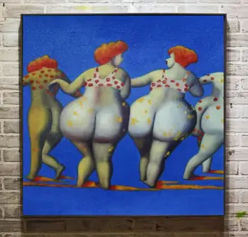 

S-53 Funny painting byl Hand painted Figure Painting classical art for home decor wall art Oil painting no framed