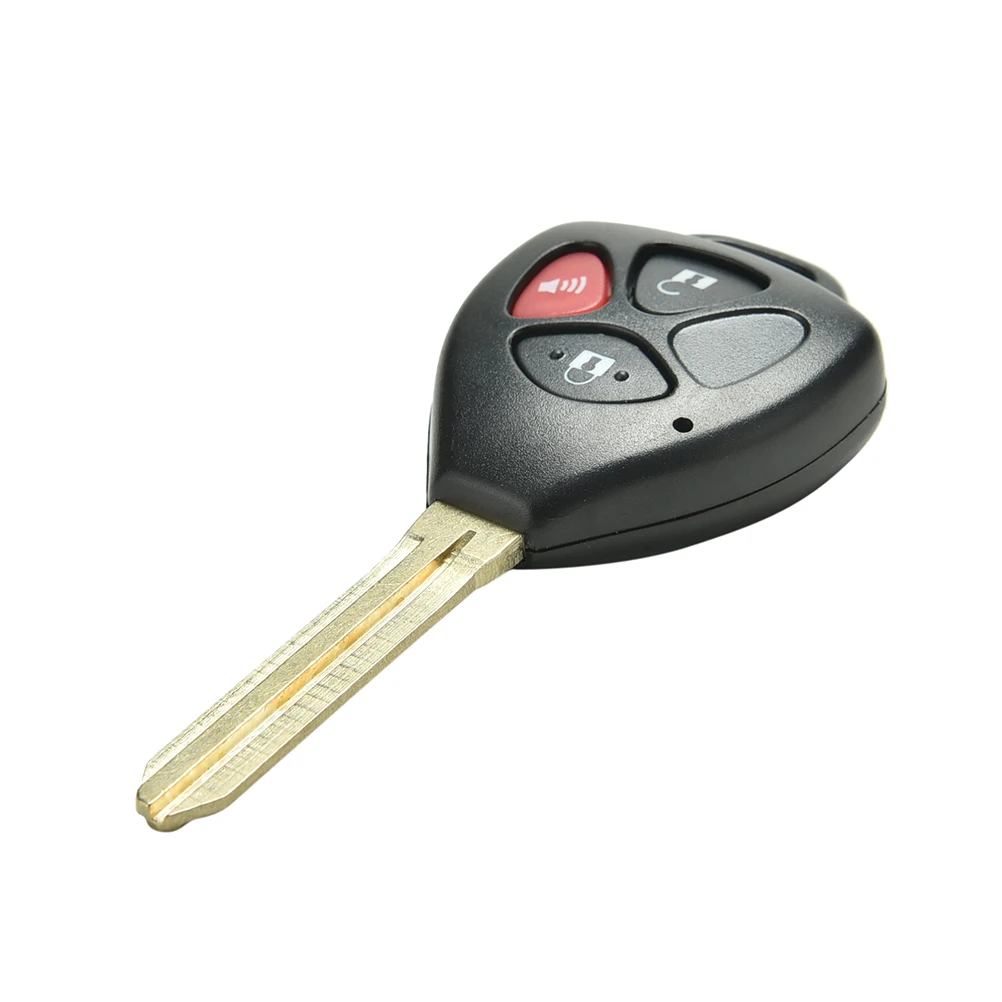 

3 Buttons Key Case For Car Accessories Replacement Blank Key Shell Case Car Remote Fob For Toyota Scion