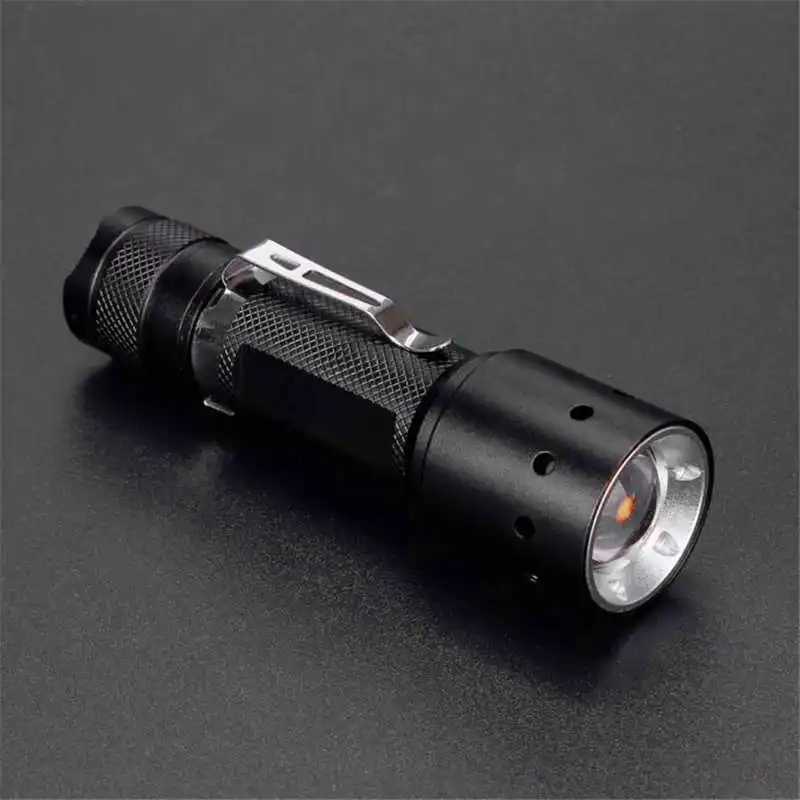 3500LM 18650 XML T6 LED Zoomable Bronze Flashlight Torch Lamp lampada led powerful led flashlight torch flashlight t6 #4S4 (2)