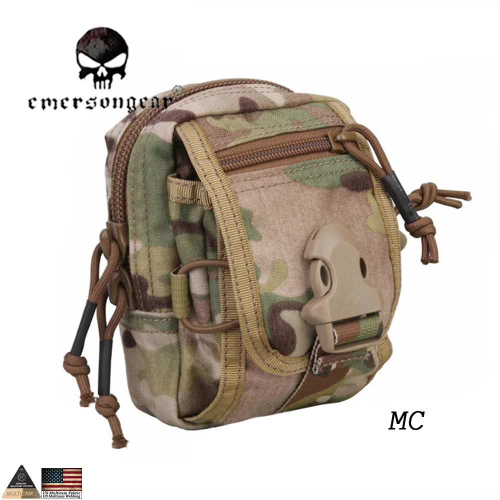 EMERSONGEAR M2 поясной пакет небольшой легкий Молл Сумка Охотничьи аксессуары Мультикам журнал поясной кошелек EM8339MC