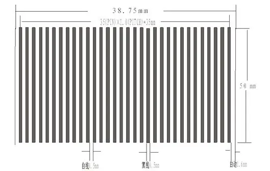 ЖК-дисплей с PCB FPC кабелем 30P 1 5 мм 6 8 2 0 шаг FPC/FFC перемычка PET 30 цепи 60 длина кабеля