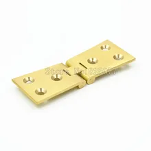 Free Shipping 4PCS Solid Brass Hinge Dining Table Round Table Folding table Accessories Hinge JF1197 free brass screw 10pc lot beatiful wire drawing surface 3 5 inch 90mm length solid fresh brass hinge antique brass door hinge