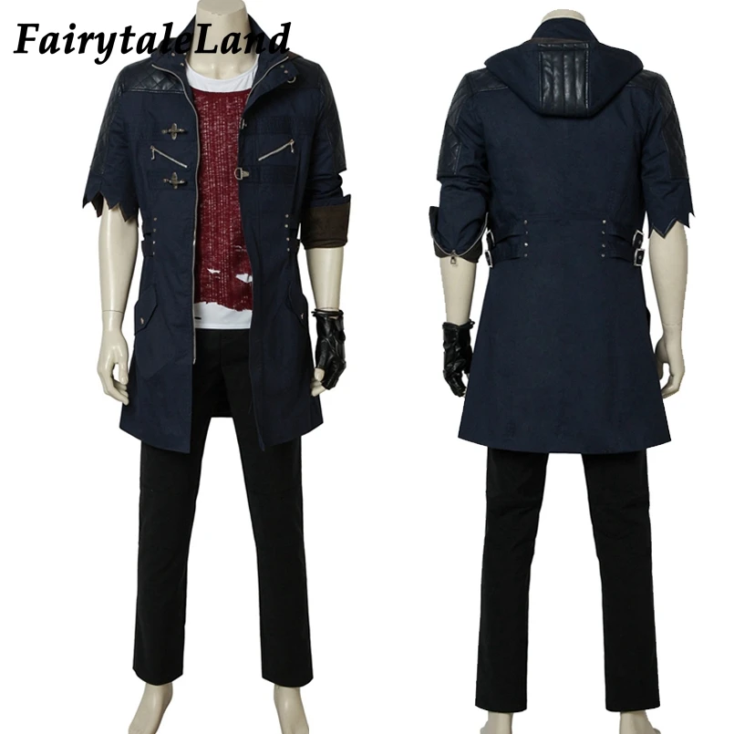 Игра DMC5 Nero для косплея костюм перчатки Хэллоуин cosplaying Охотник чехлы телефонов