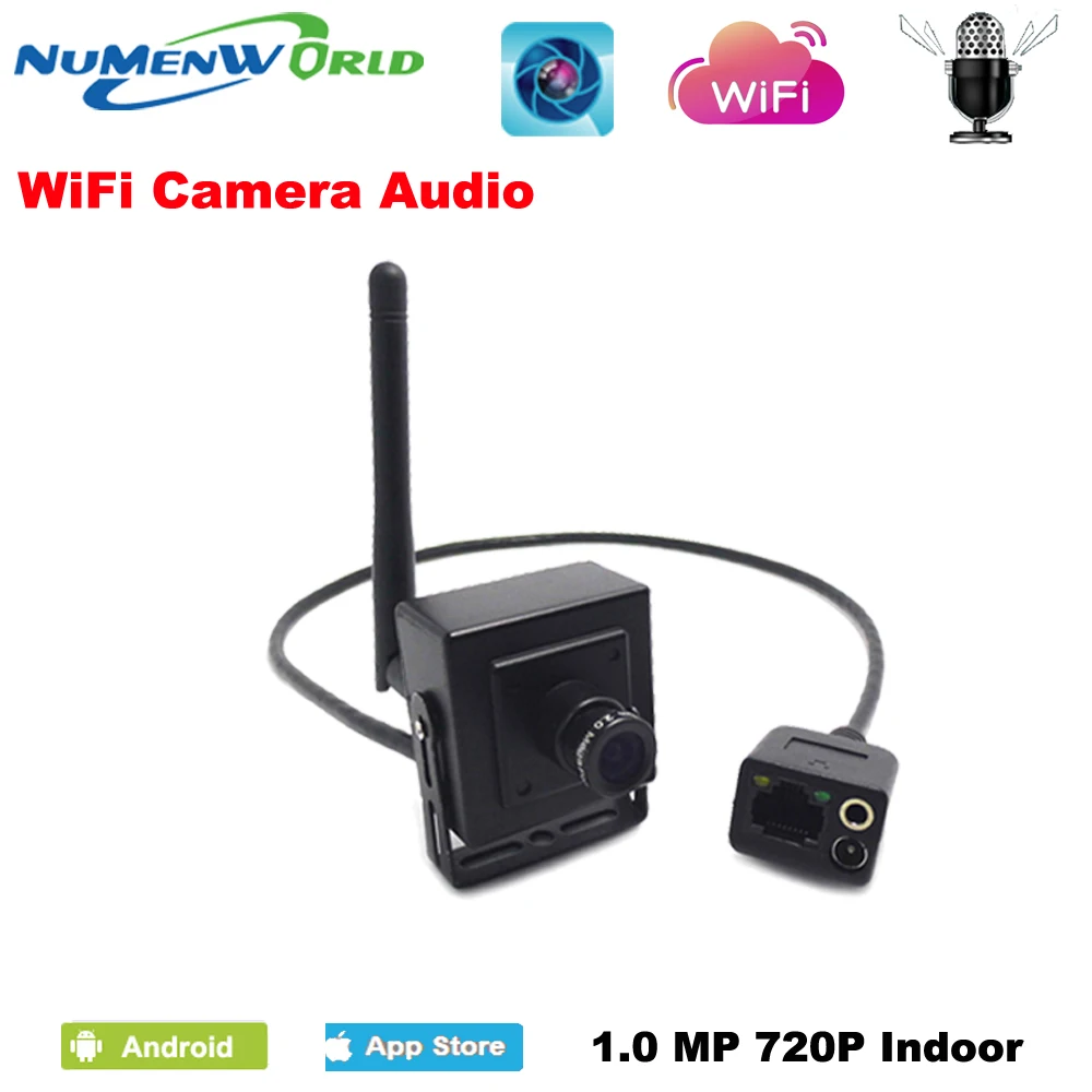 Новый Супер Мини ip-камера беспроводной 720 P камеры Wi-Fi аудио видео видеонаблюдения