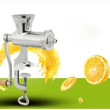 Ручная ручная соковыжималка для витграсса из нержавеющей стали