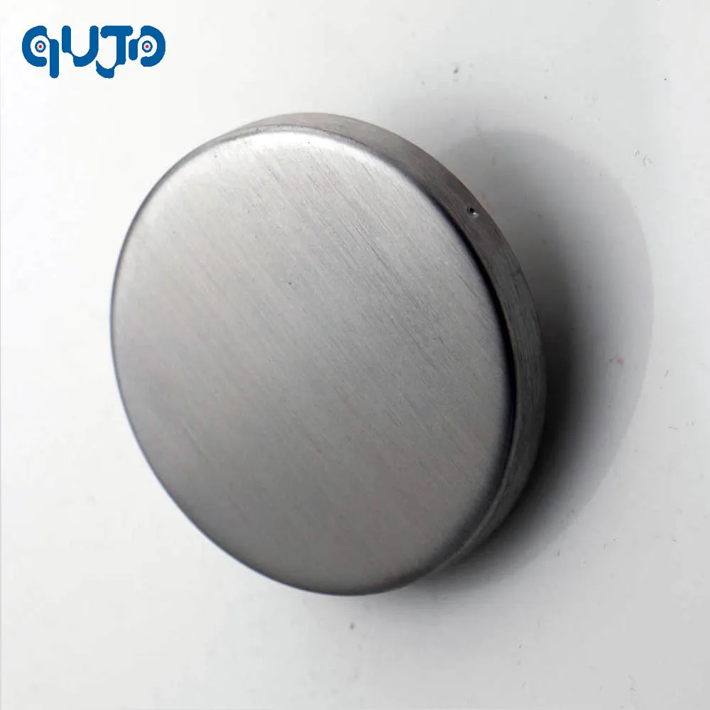 

1pieces 304Stainless Steel Big Blank Escutcheon 65mm Dia Door hole Cover Satin Finished