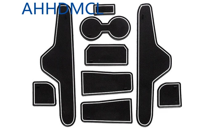 

Non-Slip Car Door Gate Slot Mats Cup Armrest Storage Pad For Buick Regal High Configuration Version 2009 2010 2011 2012