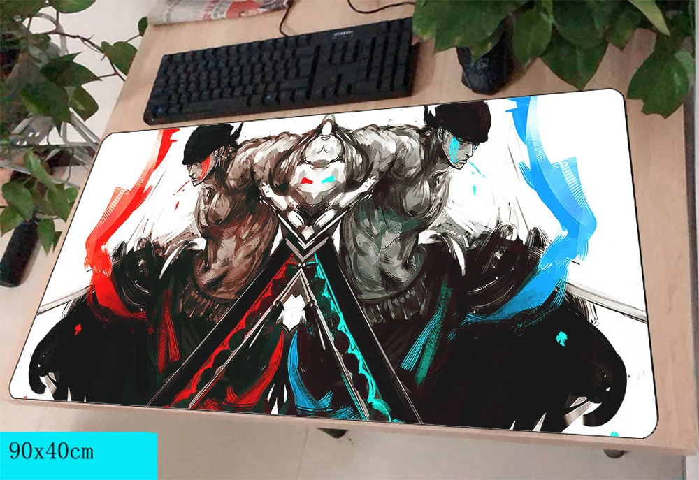 One Piece mouse pad gamer 900x400mm notbook mouse mat large gaming