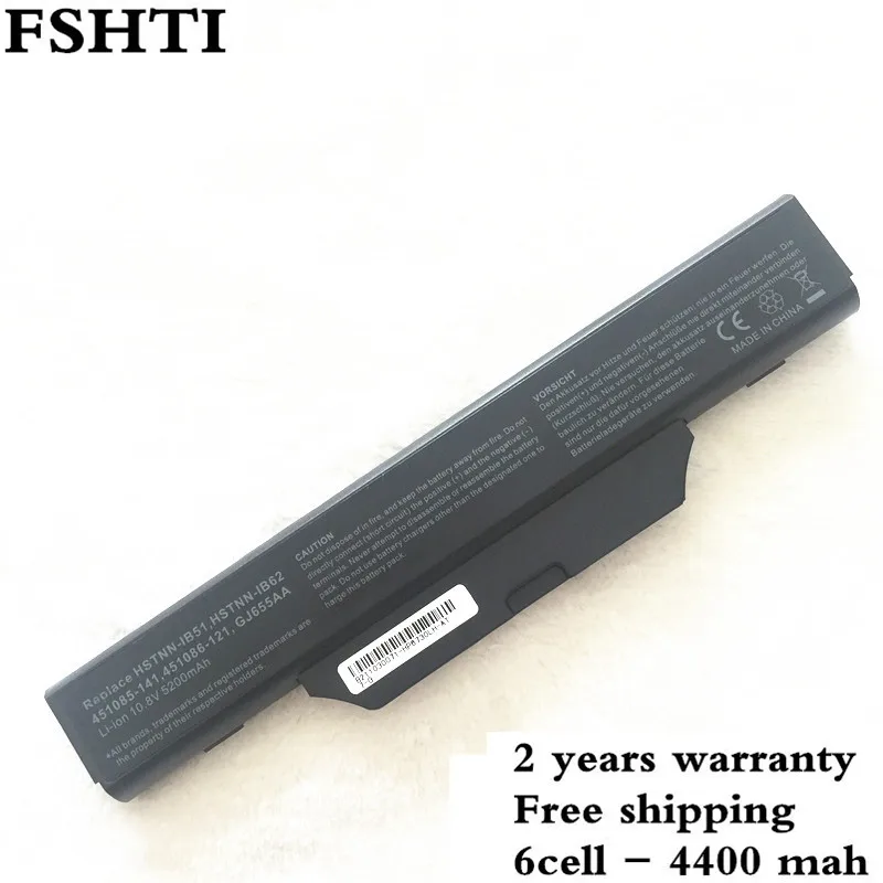 

5200mAh Replacement Laptop Battery For HP COMPAQ 510 610 615 6720 6730 6735 6820 6830 S 451086-161 451568-001