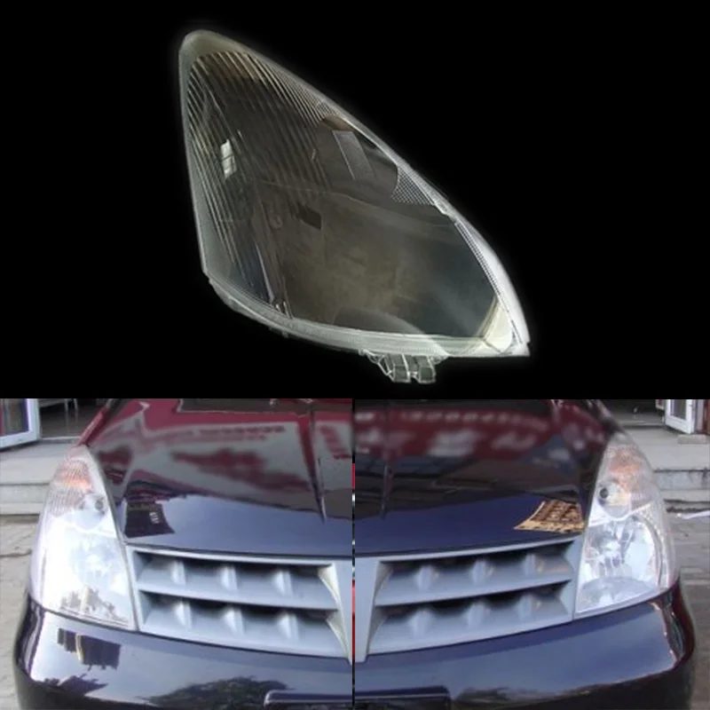 

For Nissan LIVINA 2006-2011 Headlight Cover Headlamp Shell Glass Lens Lampshade Transparent Shade Mask