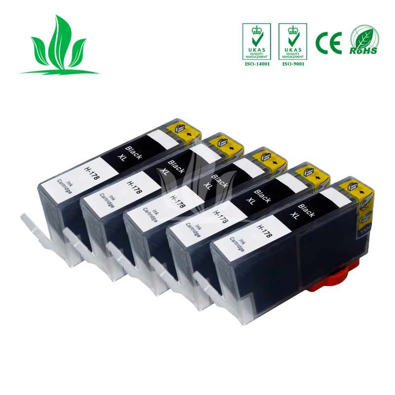 5BK X Compatible Ink cartridge for HP 178 XL hp178 Photosmart B109 B110 B210 C309 | Компьютеры и офис
