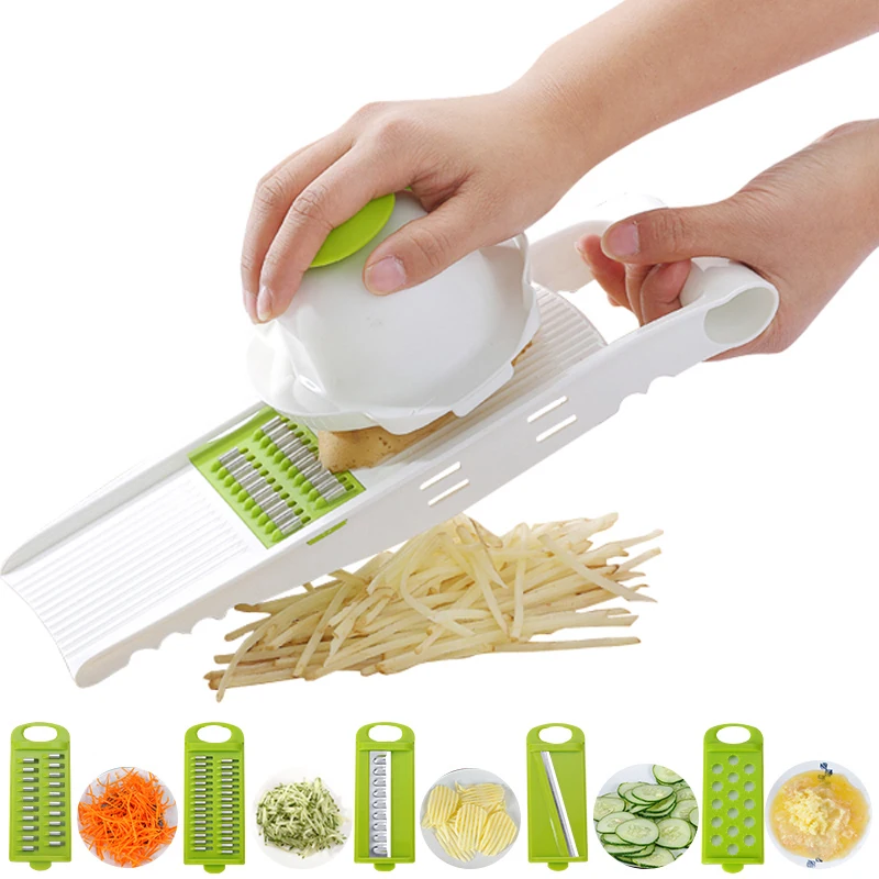 Potato Vegetable Slicer Grater Onion High Quality Promotional 1Set New