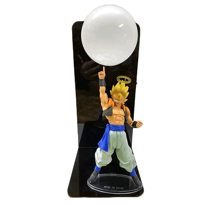 20 см фигурка "Dragon Ball" Вегета ГОКу светодиодной подсветкой "Dragon Figuras из мультфильма «Жемчуг дракона Супер Saiyan Led Настольная лампа игрушечные фигурки из игры Dragon Ball DBZ(“ декоративный ночник