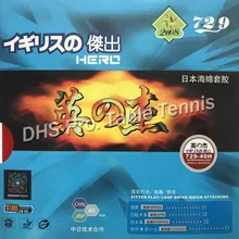 РИТЦ 729 Дружба герой 729-40 H pips в настольном теннисном каучуке с японской губкой 2,2 мм