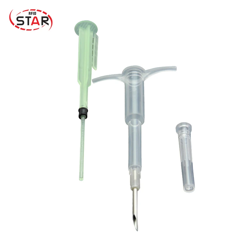 

ISO FDX-B Animal Microchip 1.4*8mm 1.25*7mm Pet Microchips Mini size Rfid injector 134.2KHz Syringe for dog cat fish turtle id