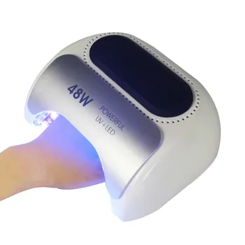 

48W Cordless UV LED Lamp Dryer Manucure LEDs Machine UV Nail Dryer Light Fast Curing All Gel Varnish Wireless Rechargeable PD