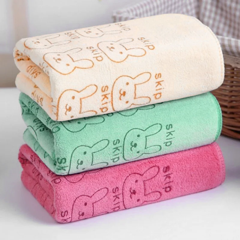 3Pcs/lot Soft Baby Newborn Rabbit Animals Bath Towel Washcloth Bathing