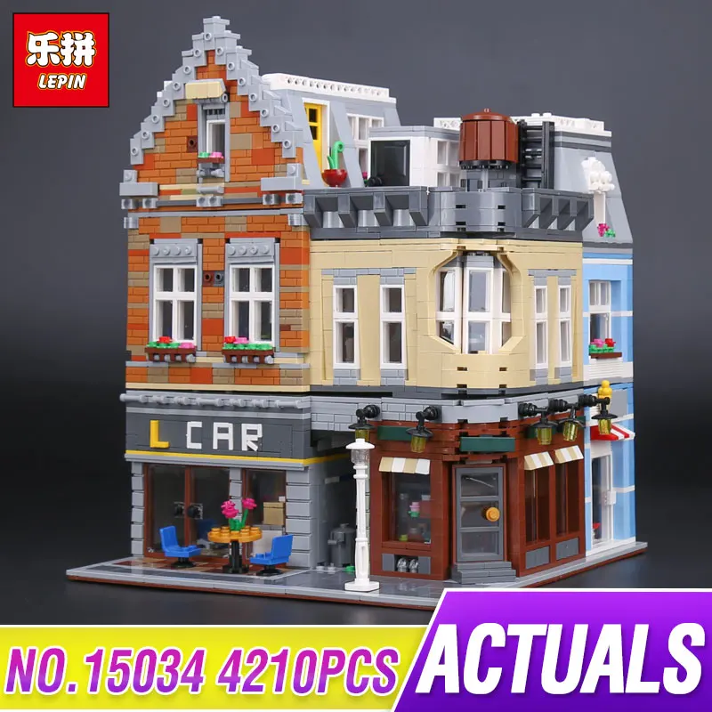 

Lepin 15034 4210Pcs The New Building City Set Genuine MOC Series Building Blocks Bricks Educational Toys Model Gifts