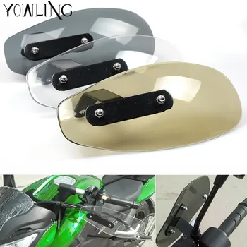 

motorcycle accessories wind shield handle hand guard ABS transparent handguards FOR SUZUKI GSXR600 Honda HORNET 250 600 900