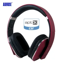 August EP650 Wireless Bluetooth 4.1 Headphones with aptX / Microphone/ NFC HiFi Bass Bluetooth Headset for Mobile Phone,PC,TV
