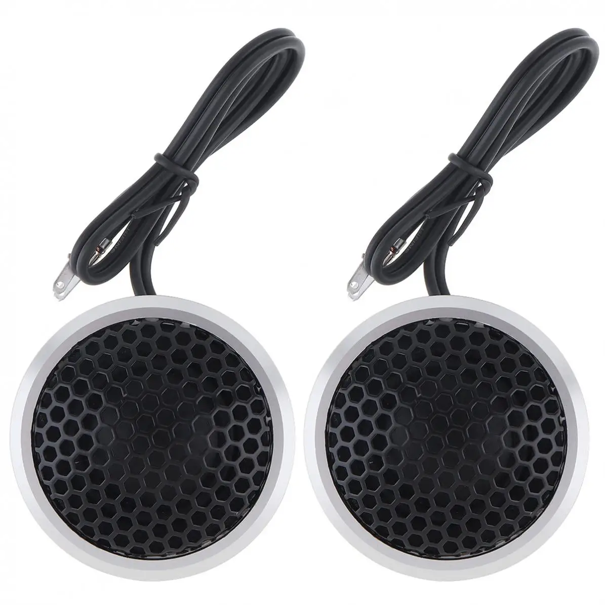 Escudo de Seda Falantes para o Sistema Áudio do Carro Pces Durável Alumínio Estiramento Filme Alta Eficiência Mini Cúpula Tweeter Alto 2 150 w 25mm 10 Automóveis e motos