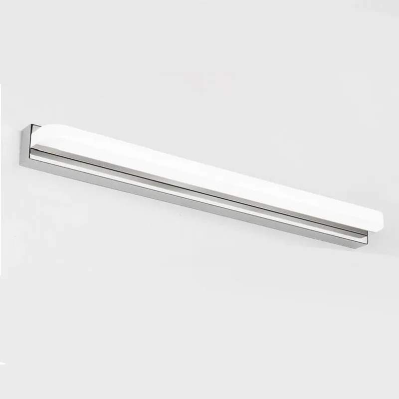 

Modern Acryl Waterproof Mirror Light With Switch For Bathroom Cabinet Modern Simple Anti-fog Wall Lamp 42/52/62/72/92cm 1323