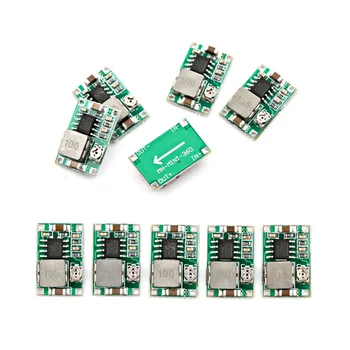 

5PCS RC Airplane Module Mini 360 DC-DC Buck Converter Step Down Module 4.75V-23V to 1V-17V LM2596 18* 12mm