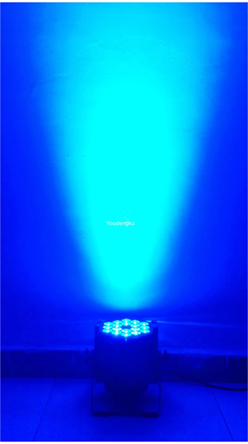 12 шт. с flightcase led проект диско фокус свет 18x15 Вт сценический DJ Par Can RGBWA 5IN1 лампа PAR 64 18